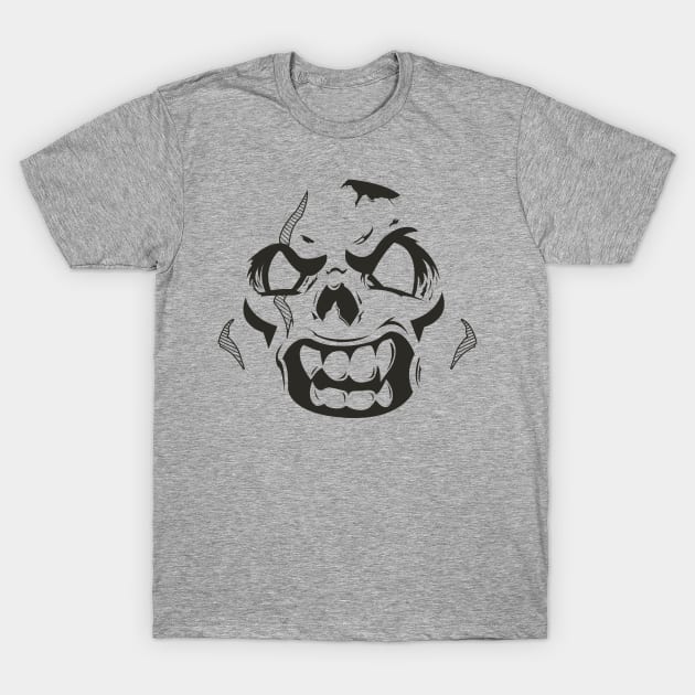 Zombie Face T-Shirt by Joebarondesign